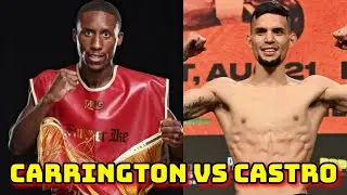 BRUCE CARRINGTON VS CARLOS CASTRO WBC FEATHERWEIGHT BATTLE FOR GLORY!!!