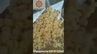 Corn chips snack food production line/corn puff snack machine