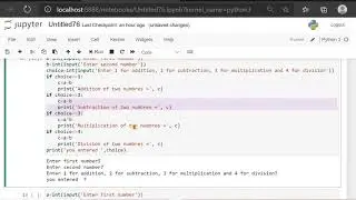Conditional Statements part 2- if and if else statements