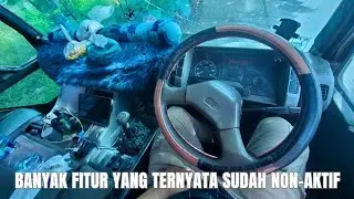 Grebek Interior dari Mitsubishi Fuso The Great MK4 FU477T 6x2R Wingbox Milik PT Asal Medan.