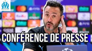 De Zerbi : &ldquo;On construit l&rsquo;avenir de l&rsquo;OM avec nos jeunes&rdquo; | Ligue des Champions