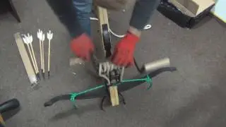 How to complete a traditional crossbow replica - Medieval King Shop