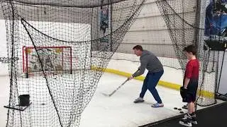 Nabby at Extra Hour Hockey Training