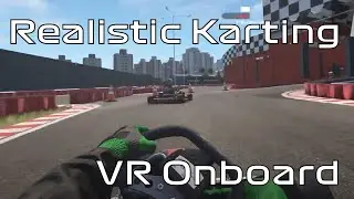 Realistic Karting in VR | Speedland Kart Center, Brazil | Automobilista 2 | Oculus Quest 2