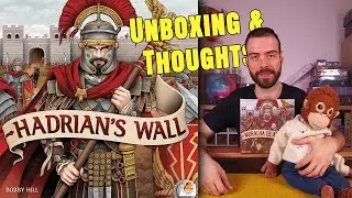 Hadrian's Wall | Unboxing & Thoughts | Flip & Write Daddy Board Game