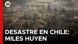 🚨 INCENDIOS EN CHILE: AL MENOS 19 MUERTOS | Hay m&aacute;s de 50.000 personas evacuadas