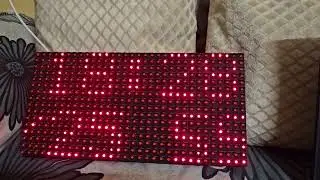 Multiple purpose internet digital clock with custom message via web page