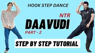 Daavudi Hook Step Dance Tutorial | NTR , Janhvi Kapoor | Devara | Daavudi Song Dance Tutorial