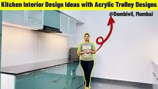 modular kitchen & kitchen interior design color combination and kitchen trolley acrylic designs