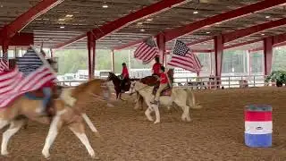 Rebel Riders Drill Team performance 