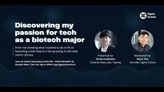 Discovering my passion for tech as a biotech major by Arwin Lashawn