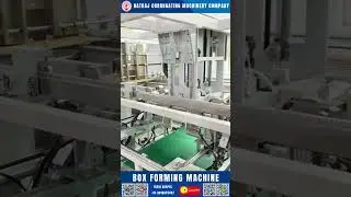 Box Forming Machine | Automatic Carton Machine for Fast Packaging | Natraj Corrugation