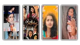 HAPPY BIRTHDAY NEW TRENDING VIDEO EDITING ALIGHT MOTION PRESET PROJECT @shireencreation
