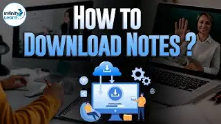 How to Download Class Notes || Infinity Learn