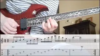 E Augmented Sweep/Hybrid Picking Lick (w/ Tabs)