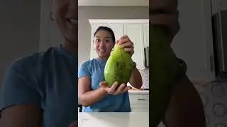 Have you ever seen an avocado this big!?! #shorts #food