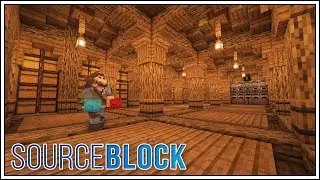 SourceBlock: Episode 18 - NEW UNDERGROUND STORAGE!!! [Minecraft 1.14 Survival Multiplayer]