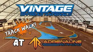 2025 Vintage Off Road Nationals at Adrenaline RC Track Walk