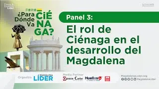 Panel:  El rol de Ciénaga en el desarrollo del Magdalena - Foro ¿Para Dónde Va Ciénaga?