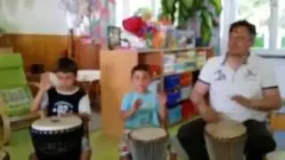 Djembe Workshop mit Rigo