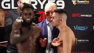 GLORY 59: Murthel Groenhart vs Mohammed Jaraya (Staredown)