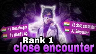 INDIA🇮🇳rank 1 CLOSE ENCOUNTER returns | BGMI montage | Angrola gaming |