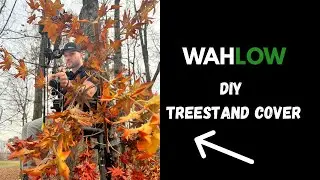How to Make Perfect Treestand Cover // Perfect for Hunting!
