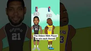 Самый возрастной игрок НБА, выигравший каждую награду! #nba