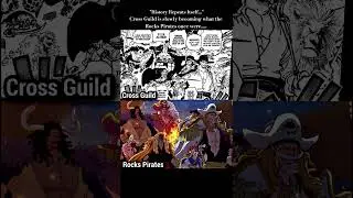 Cross Guild is slowly becoming what the Rocks Pirates once were#mihawk#buggy #crossguild #onepiece