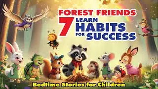 Forest Friends Learn 7 Habits for Success | Bedtime Stories for Children | #7habitsforkids