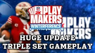 TRIPLE SET GAME MODE! WINTERFERENCE EVENT HAS ARRIVED! (NFL 2K Playmakers)