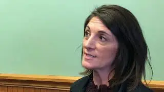 Iowa DHS workers visit the Capitol