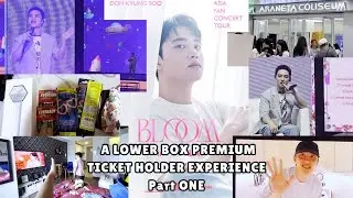 Bloom In Manila Day 1 A Lower Box Premium Experience | D.O Kyungsoo | Araneta Coliseum | Airbnb tour
