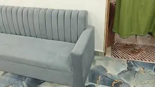5 Seater Cotton Corner Sofa Set | Available on IndiaMART