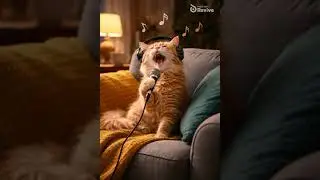 gato canta dura de daddy Yankee qui&eacute;n canta mejor #music #reggae #love