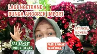 PERGI KEPASAR PAGI MANGGA 2 DIHARI LIBUR TERNYATA  RAME |BUNGA ANGGREK IMITASI IMPORT BANYAK PEMINAT