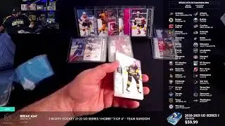 Break #247 : 3 Boxes Hockey 21-22 UD Series 1 Hobby 