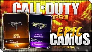 EPIC STORM CAMO! - Black Ops 3 - 130 Cryptokeys 
