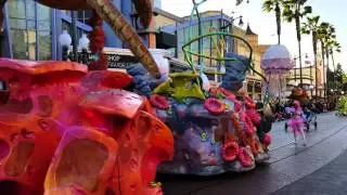 The Pixar Parade in Disney CA. Adventure