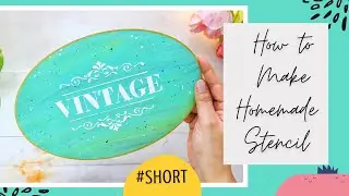 #Short #stencil , HOW TO MAKE STENCIL AT HOME