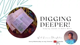 DIGGING DEEPER 📖 | LET'S TALK ABOUT SALVATION! | #episode5