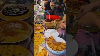 More than 20 kinds of pies and cakes‼️Beautifully decorated storefront #streetfood  #Shorts