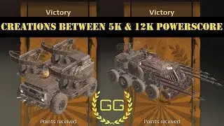 CROSSOUT &mdash; творения с рейтингом от 5 до 12 тысяч