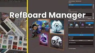 This FREE Blender Addon Will Change How You Use References | RefBoard Manager