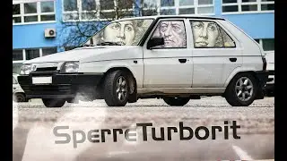 Skoda Favorit turbo (Turborit) Autodrom Sosnová 06/2025, první jízdy se špérou/samosvorem