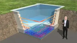 Piscine, ses fondations - Standarm