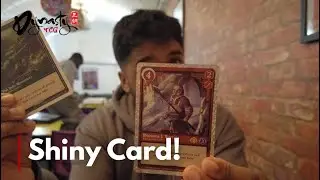 Rayyaan Opens Dynasty TCG pack!