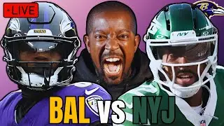 Ravens vs Jets Week 12 LIVE Reaction & Play by Play!