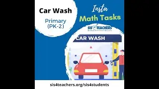 Math Task (PreK-2): Car Wash