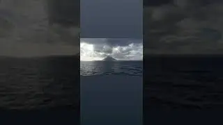 Live Stromboli Volcano in Sicily Italy        captured in camera #Stromboli #volcano #italy #live